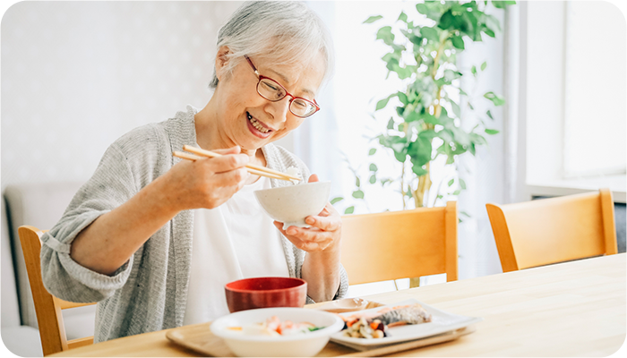 食事療法の風景